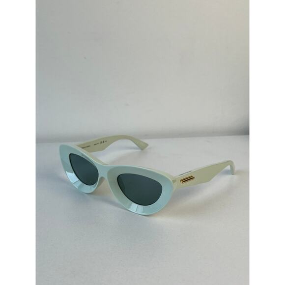 NEW Bottega Veneta BV1325S Green Cat Eye Sunglasses - Picture 5 of 9